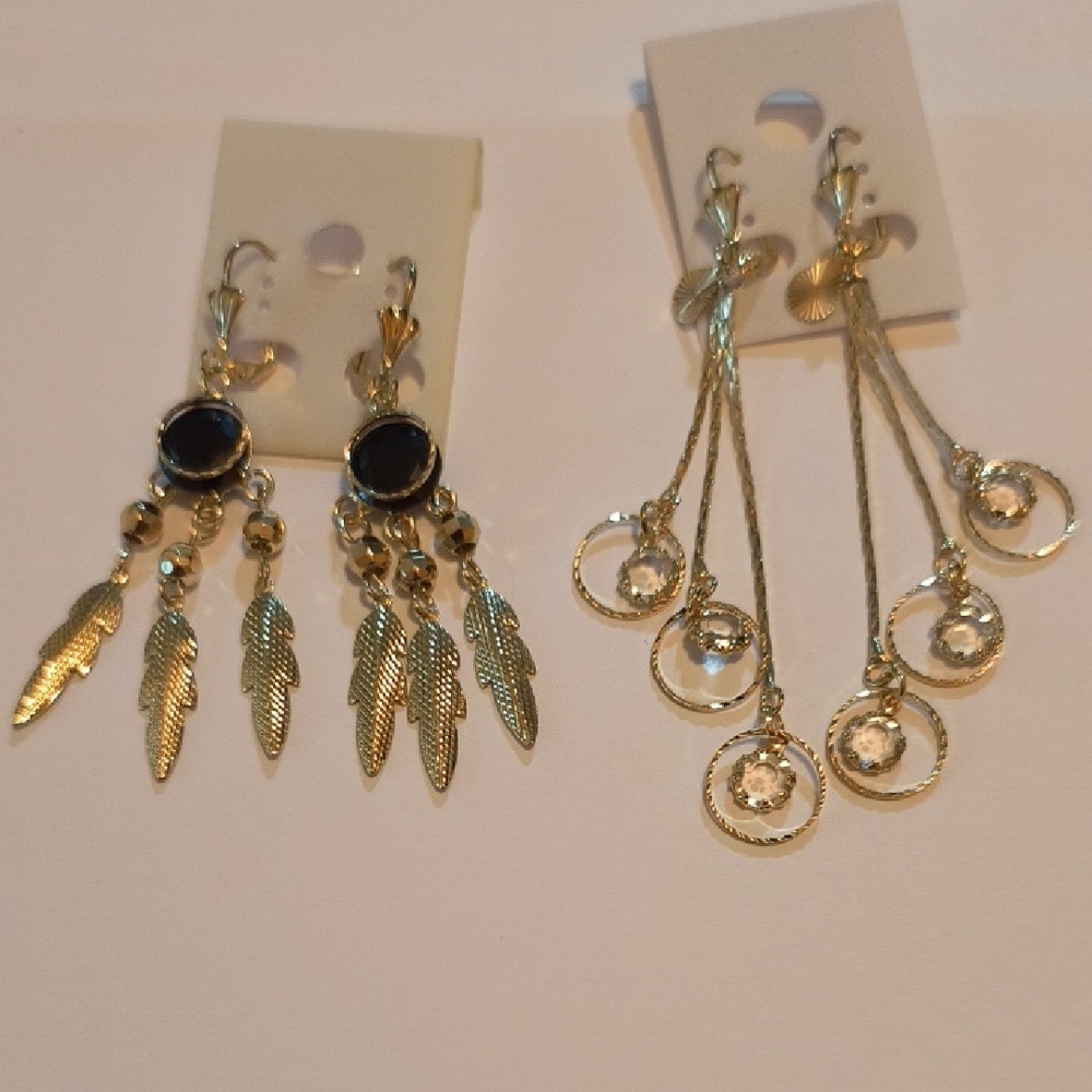 Aretes En Oro Laminado